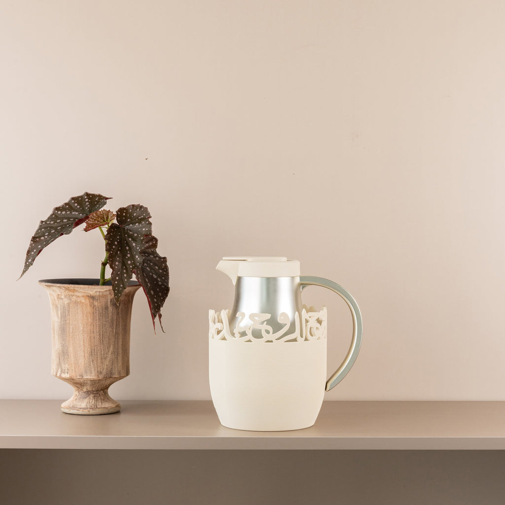 Mirral - Vacuum Flask / Thermos - White & Silver
