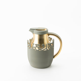 Mirral - Vacuum Flask / Thermos - Grey & Gold