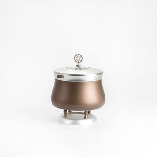 Nourhan -  2.5 Liters Chafer - Bronze & Silver