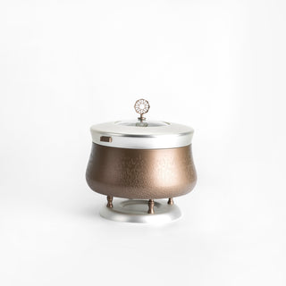 Nourhan -  4 Liters Chafer - Bronze & Silver