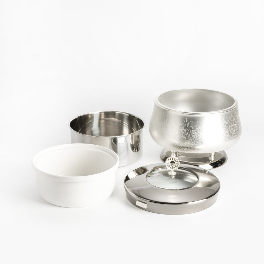 Nourhan -  4 Liters Chafer - Silver