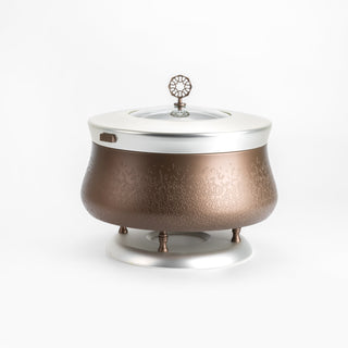 Nourhan -  6 Liters Chafer - Bronze & Silver