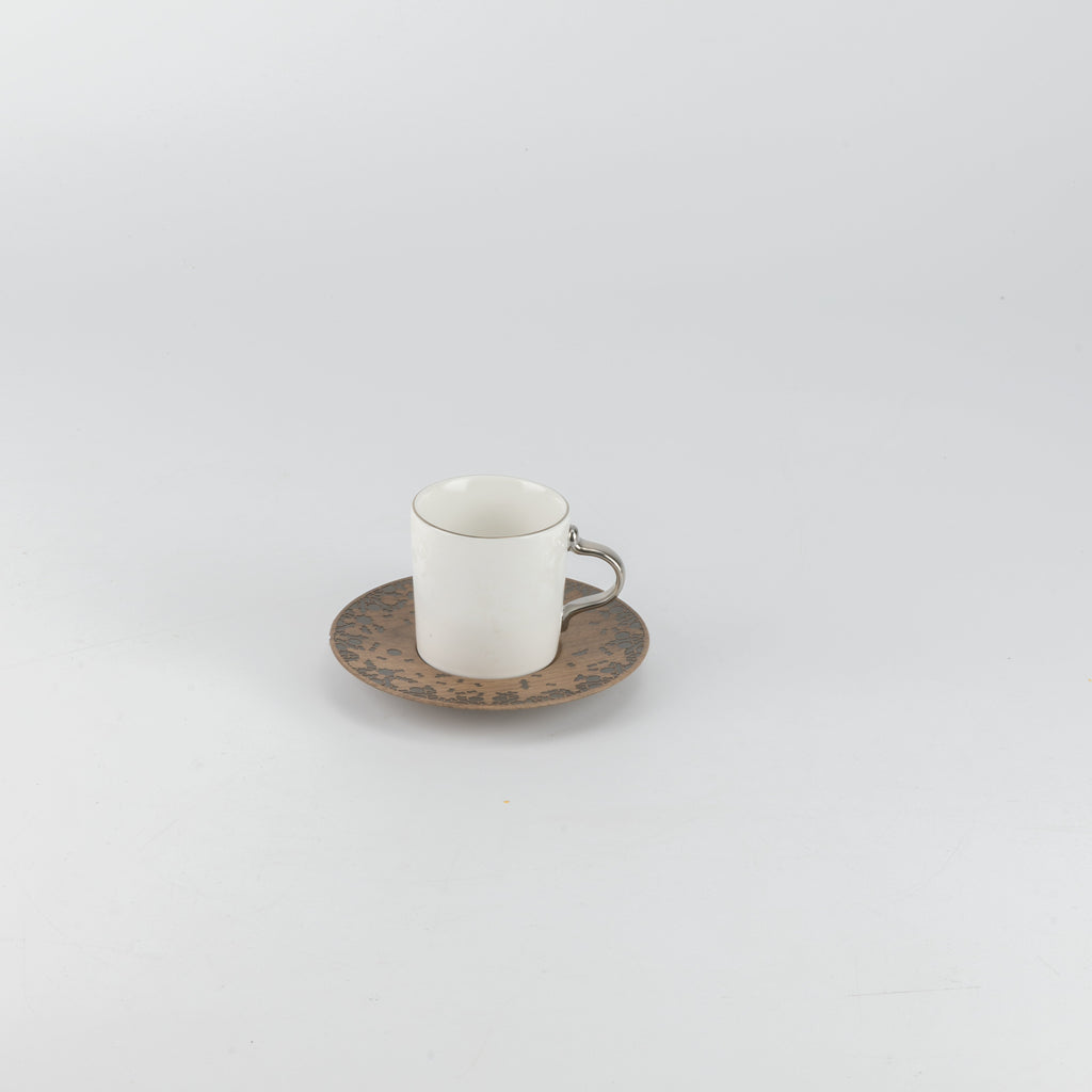 Nourhan - Espresso/Turkish Coffee Set (12-Pc) - Black Walnut
