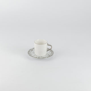 Nourhan - Espresso/Turkish Coffee Set (12-Pc) - Silver