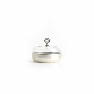 Nourhan - Medium Canister - Silver