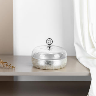Nourhan - Medium Canister - Silver