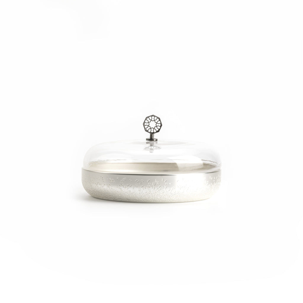 Nourhan - Large Canister - Silver