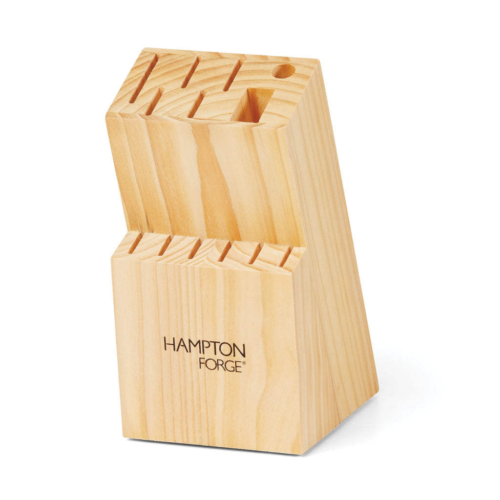 Hampton Forge Brighton 14-Piece Cutlery Block Set, wood/acacia/stainless (view 4)