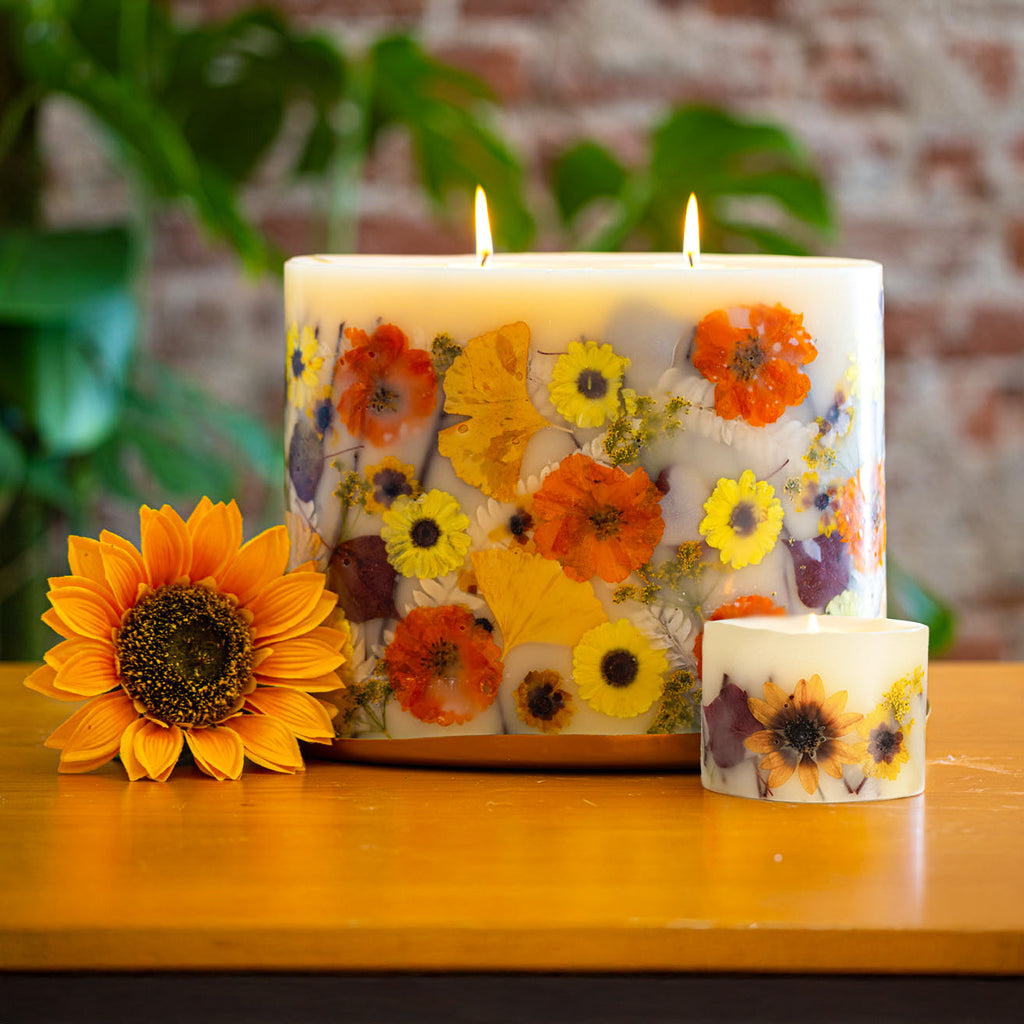 Centerpiece Botanical Candle – Honey Tobacco