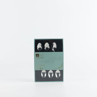 Liqa’a - 6pc Teaspoon Set - Silver & Gold