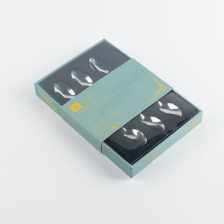 Liqa’a - 6pc Teaspoon Set - Silver & Gold