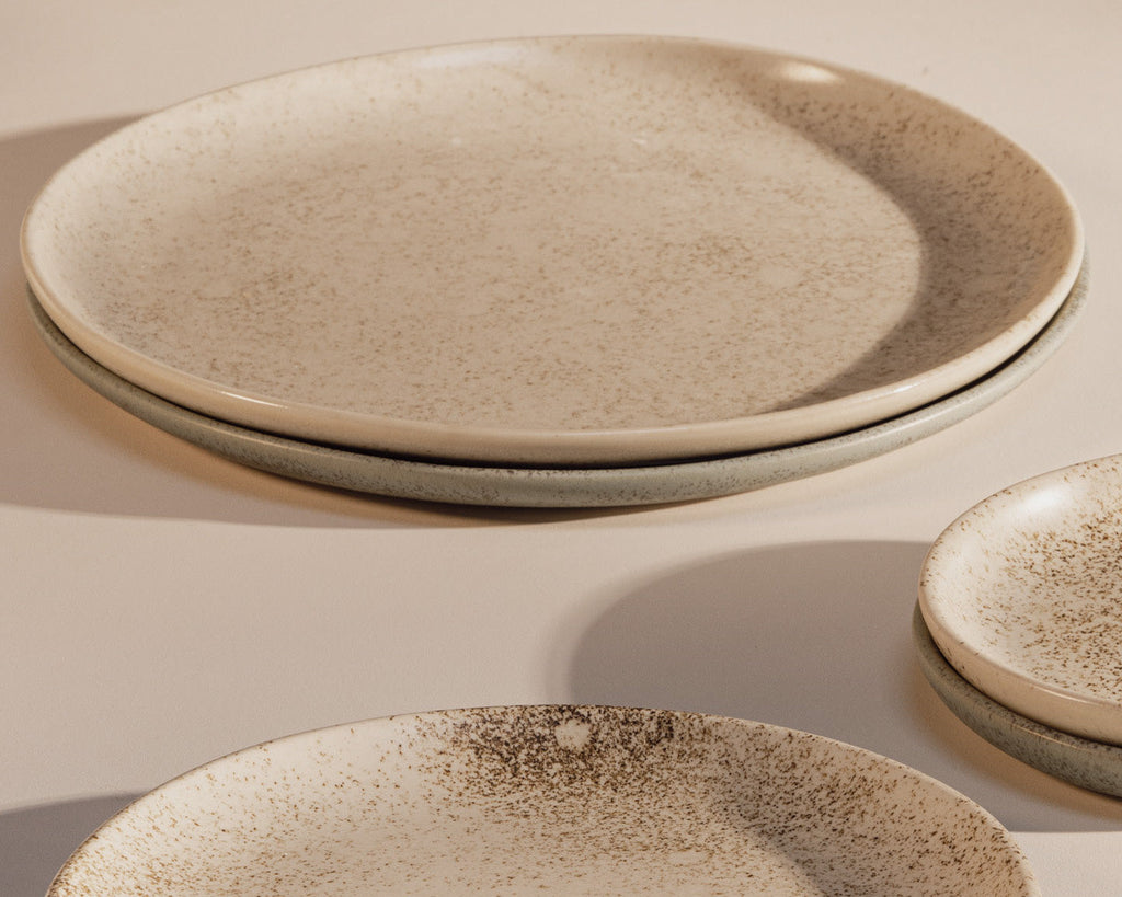 HAAND Hestia Dinner Coupe Plate – Handcrafted Porcelain Dinner Plate