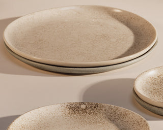 HAAND Hestia Dinner Coupe Plate – Handcrafted Porcelain Dinner Plate