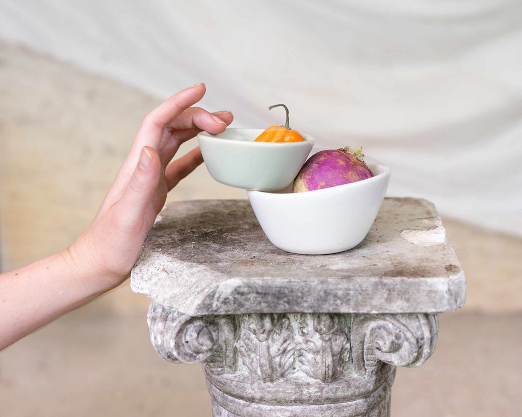 HAAND Breakfast Bowl – Handcrafted Porcelain Cereal & Yogurt Bowl