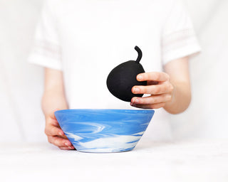 HAAND Hestia Sharing Bowl – Handcrafted Porcelain Serving Bowl