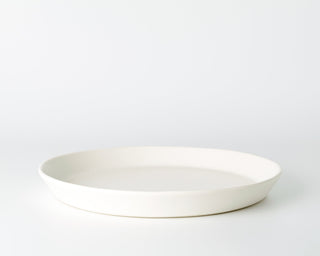 HAAND Skali Dinner Coupe Plate – Handcrafted Porcelain Dinner Plate