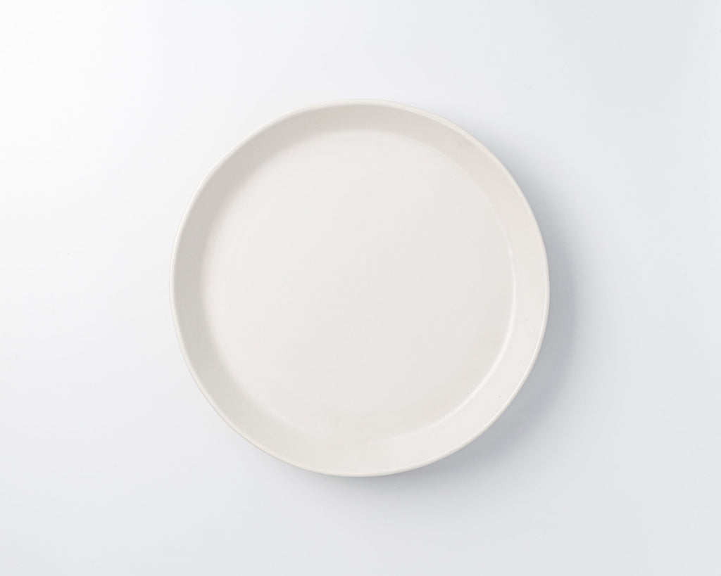 HAAND Skali Coupe 3-Piece Dinner Setting – Handcrafted Porcelain Place Setting