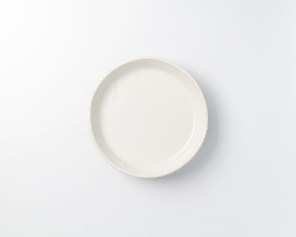 HAAND Skali Coupe 7-Piece Dinner Setting – Handcrafted Porcelain Dinnerware Set