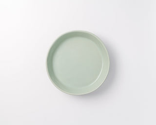 HAAND Skali Salad Coupe Plate – Handcrafted Porcelain Salad Plate