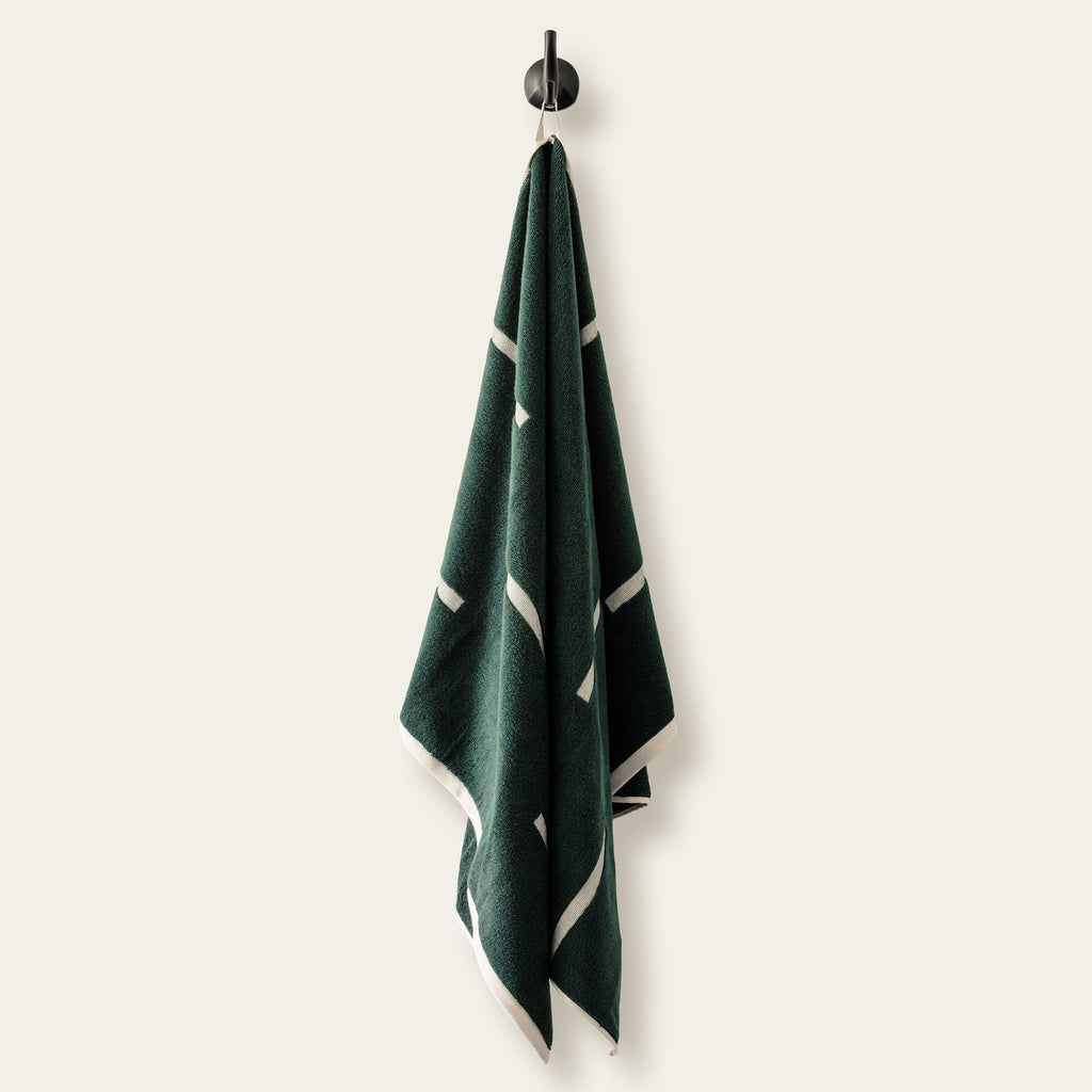 Sorrel Geometric Australian Cotton Towels