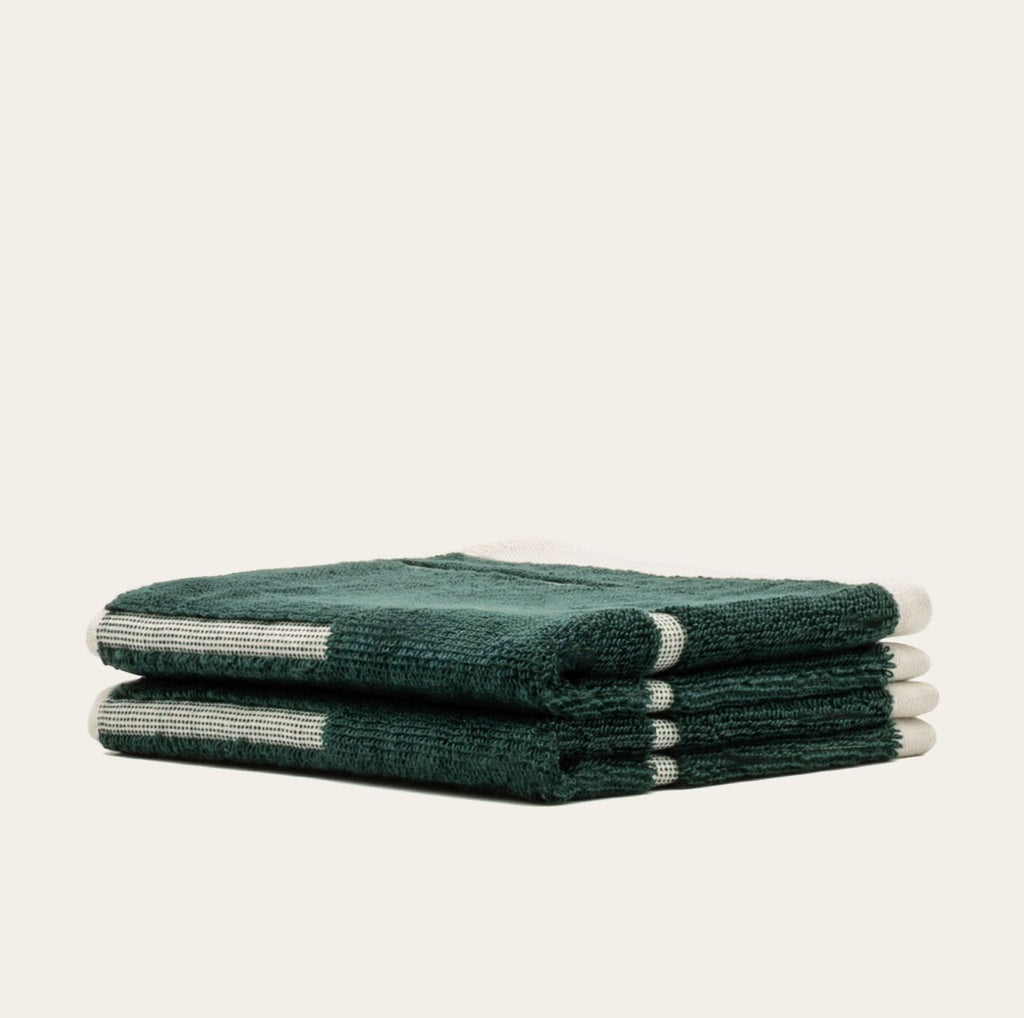 Sorrel Geometric Australian Cotton Towels