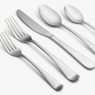 Cambridge Rhiannon Satin 20-Piece Flatware Set, 18/0 stainless steel (view 2)