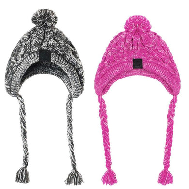 Winter Knitted Pet Hat – Cozy Fluffy Pom Pom Dog & Cat Beanie