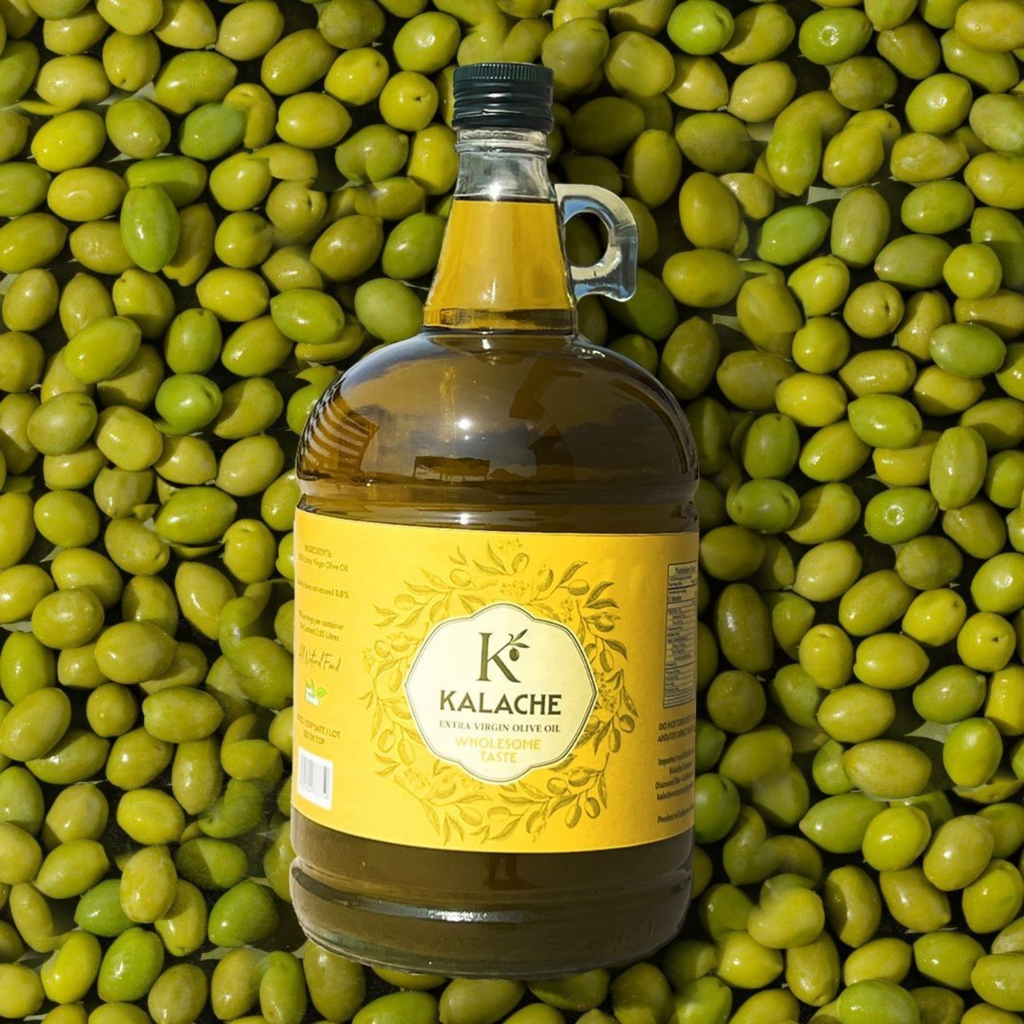 Premium Lebanese Extra Virgin Olive Oil from Koura – 2.85 Liters (96.4 fl oz)