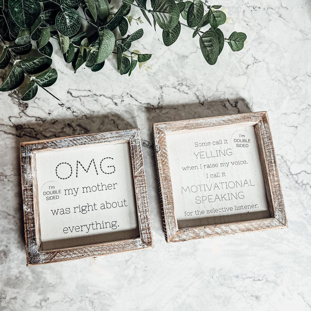 OMG Mom - Double Sided 6
