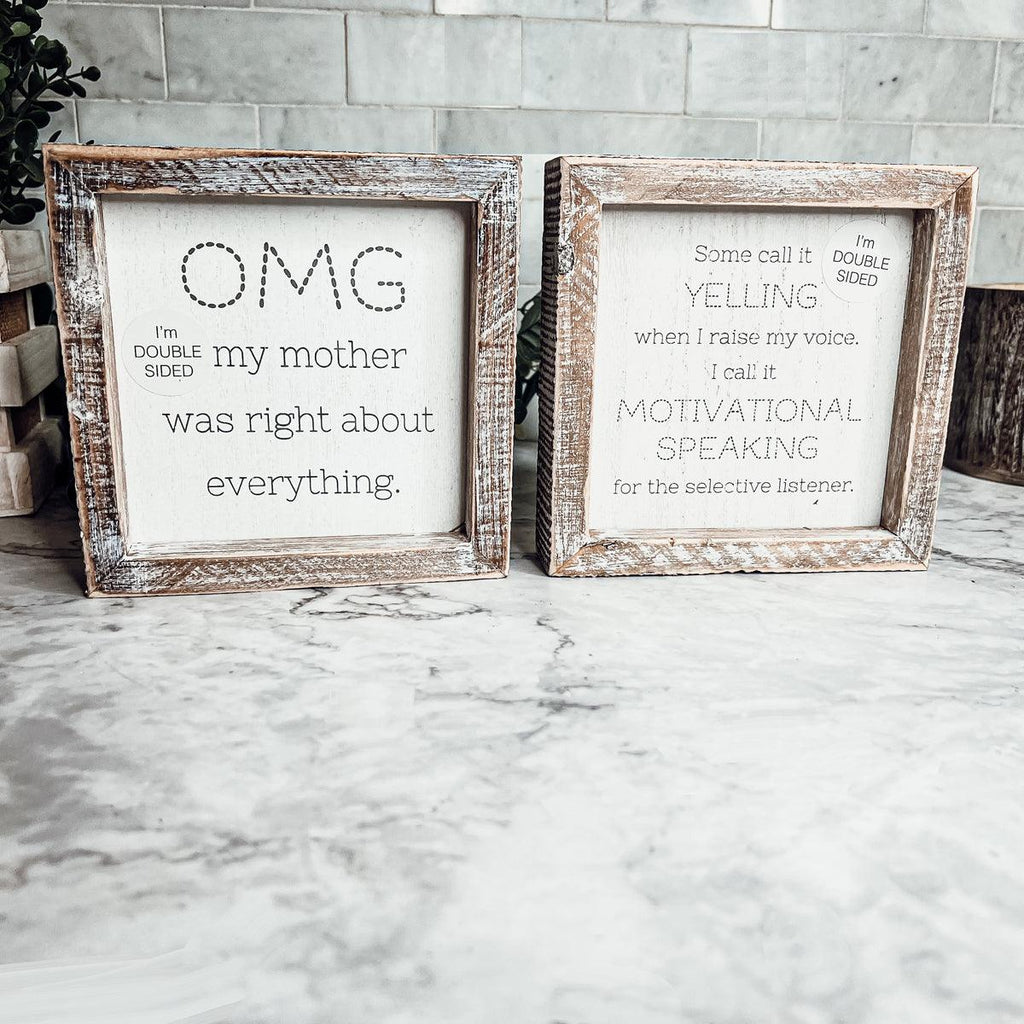 OMG Mom - Double Sided 6