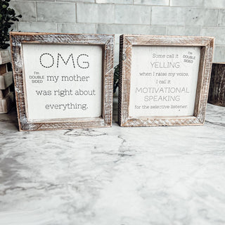 OMG Mom - Double Sided 6