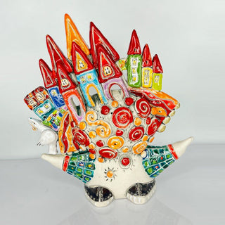 Angel of Joyful Welcome – Love Angel Ceramic Sculpture by Aram Hunanyan