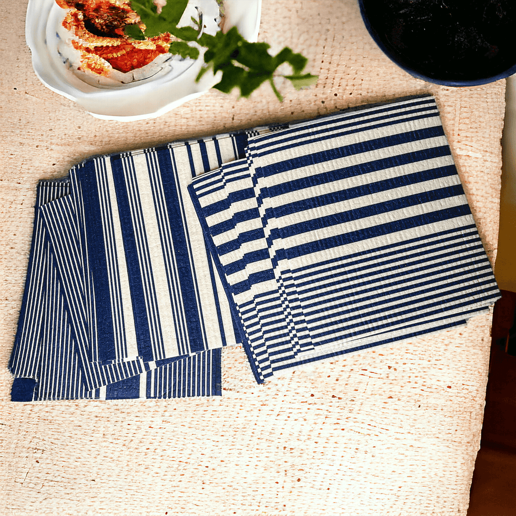 Yacht Club Biodegradable Kitchen Cloth – Nautical Eco-Friendly Cleaning Cloth