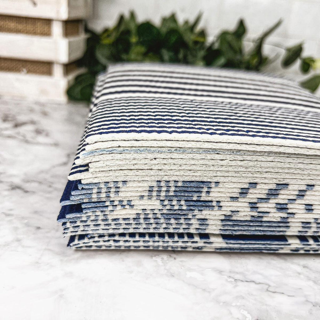 Yacht Club Biodegradable Kitchen Cloth – Nautical Eco-Friendly Cleaning Cloth