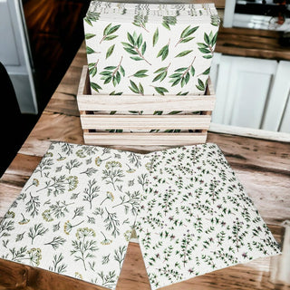 Herb Garden Biodegradable Kitchen Cloth – Eco-Friendly Multipurpose Cleaning Cloth