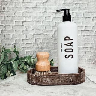 Natural Sisal Cleaning Brush – Beech Wood Eco-Friendly Kitchen Scrubber