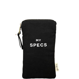 My Specs Glasses Case with Outside Pocket – Black