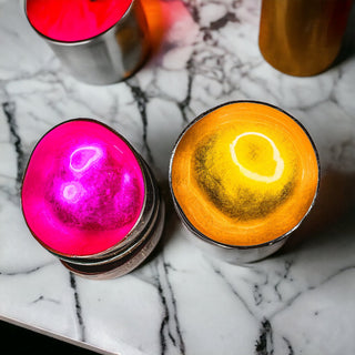 Coconut Rainbow Bowls – Gold Leaf Lacquered Coconut Shell Decorative Bowls