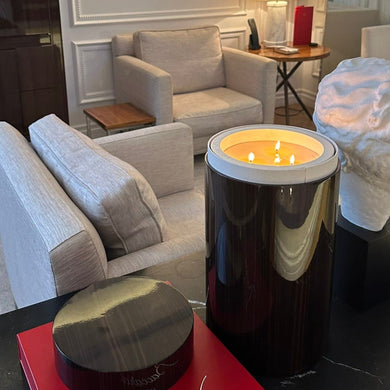 Zebrano Candle – Woody Luxury Candle with Exotic Zebrano Essence