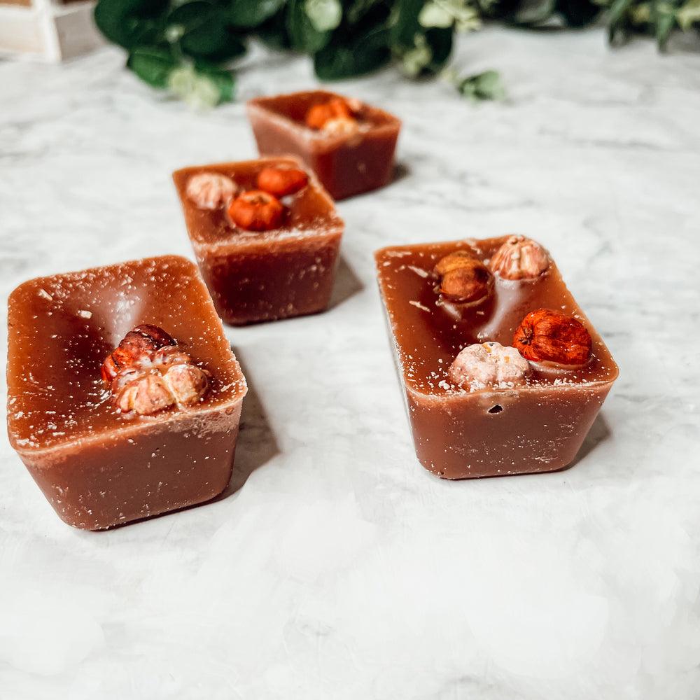 Natural XL Pumpkin Pecan Waffles Wax Melts – Handcrafted Bakery Fragrance (4 Cubes)