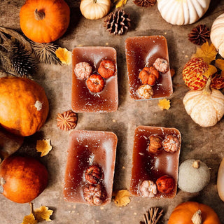 Natural XL Pumpkin Pecan Waffles Wax Melts – Handcrafted Bakery Fragrance (4 Cubes)