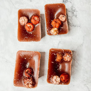 Natural XL Pumpkin Pecan Waffles Wax Melts – Handcrafted Bakery Fragrance (4 Cubes)
