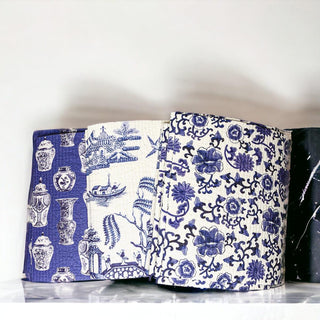 Chinoiserie Biodegradable Kitchen Cloth – Eco-Friendly Multipurpose Cleaning Cloth