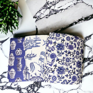 Chinoiserie Biodegradable Kitchen Cloth – Eco-Friendly Multipurpose Cleaning Cloth