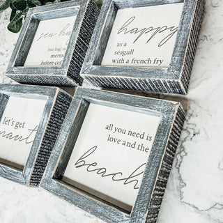 Love & Beach Sign