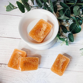 Natural XL Lemon Shortbread Wax Melts – Refresh Collection (4 Cubes)