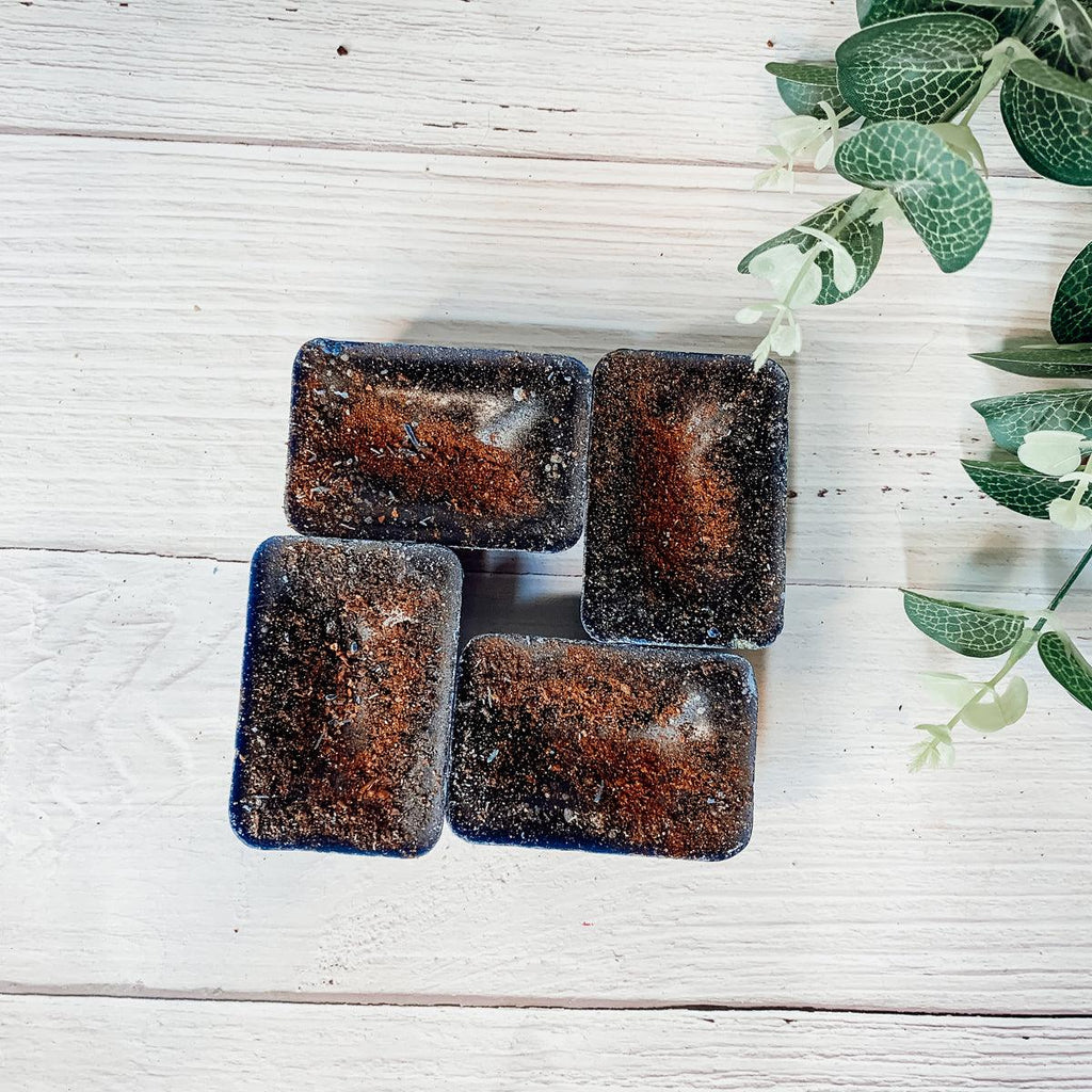 Natural XL Blueberry Crumb Wax Melts – Farmhouse Bakery Fragrance (4 Cubes)