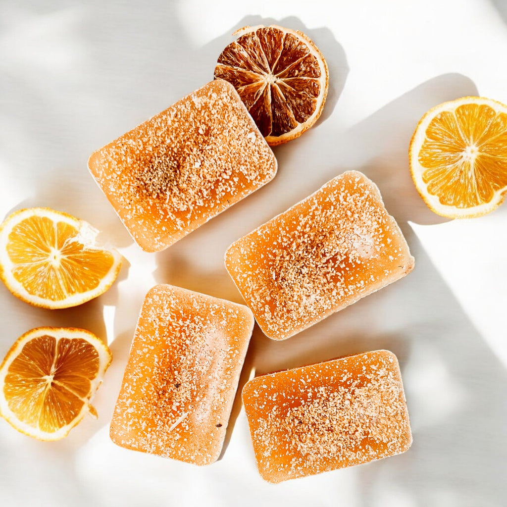 Natural XL Lemon Shortbread Wax Melts – Refresh Collection (4 Cubes)