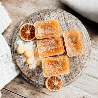 Natural XL Lemon Shortbread Wax Melts – Refresh Collection (4 Cubes)