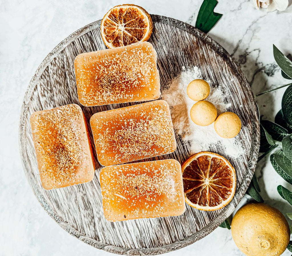 Natural XL Lemon Shortbread Wax Melts – Refresh Collection (4 Cubes)
